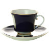 Кофейная чашка с блюдцем форма Банкетная рисунок Классика Петербурга 3 ЛФЗ