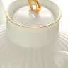 Чайник заварочный форма Волна рисунок Золотой кантик ИФЗ ЛФЗ