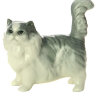 Скульптура персидский кот Патрисия (высота 9,1 см) ЛФЗ