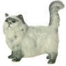 Скульптура персидский кот Тафиния (высота 9,1 см) ЛФЗ