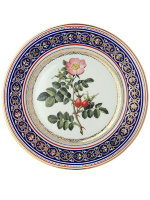 Декоративная тарелка форма Европейская рисунок Шиповник